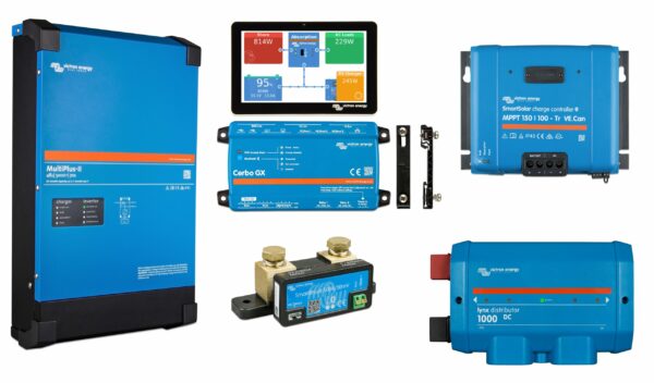 Kit Fotovoltaico Trifase Victron Energy Gianni 15.000 VA